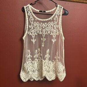 Tank top blouse